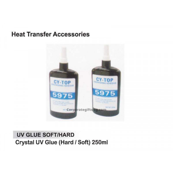 UV GLUE SOFT/HARD Crystal UV Glue (Hard/Soft) 250ml